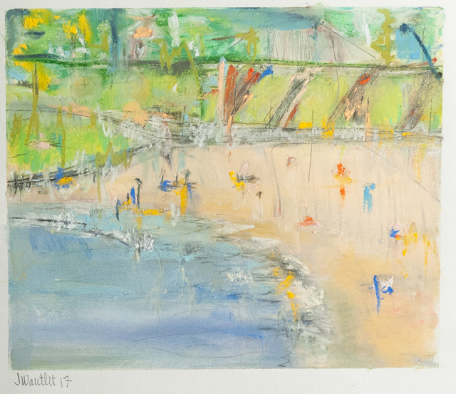 Jodi Wautlet, ‘Summer Day at Crescent Beach’, 2017, James May Gallery