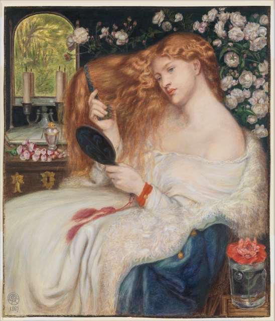 Dante Gabriel Rossetti, ‘Lady Lilith’, 1867, The Metropolitan Museum of Art