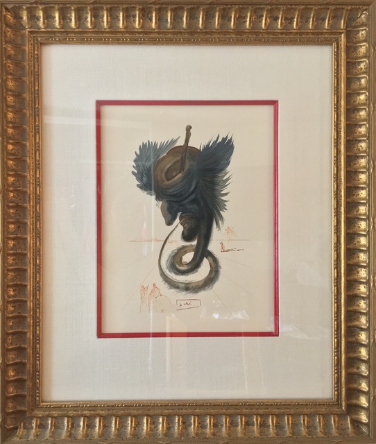 Salvador Dalí, ‘"Il Nero Cherubino"’, 1974, Gallery 104