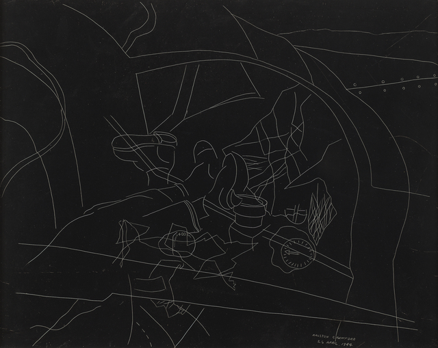 Ralston Crawford, ‘Mission #2’, 1944, Hollis Taggart