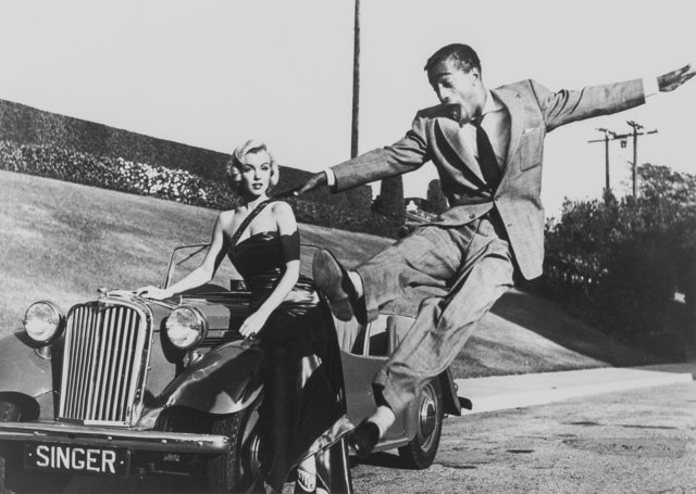 Frank Worth, ‘Marilyn Monroe with Sammy Davis, Jr., on set of How to Marry a Millionaire’, 1953, Heritage Auctions