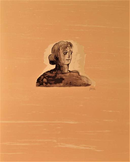 Henry Moore, ‘Dame Creole’, 1976, Print, Color lithograph, Joseph Grossman Fine Art Gallery