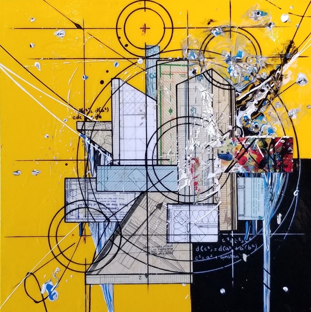 Étienne Gélinas, ‘Composition 513’, 2019, Painting, Mixed media on canvas, Thompson Landry Gallery