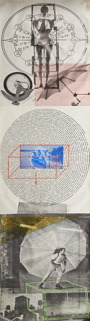 Robert Rauschenberg, ‘Visual Autobiography: X-Ray, Circle of Words, Dance’, 1968, Rago/Wright