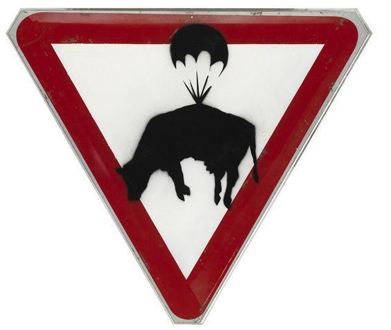 Banksy, ‘Slow Down’, 2004, Andipa
