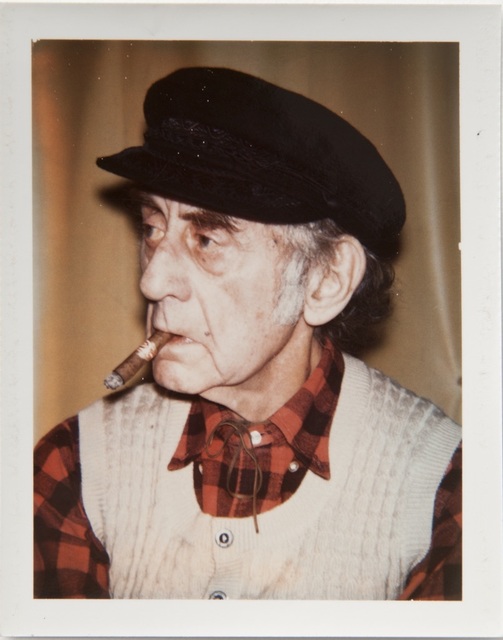 Andy Warhol, ‘Andy Warhol, Polaroid Portrait of Man Ray, 1974’, 1974, Hedges Projects