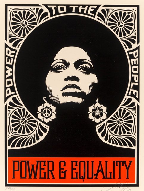 Shepard Fairey, ‘The Power (Black)’, 2007, Heritage Auctions