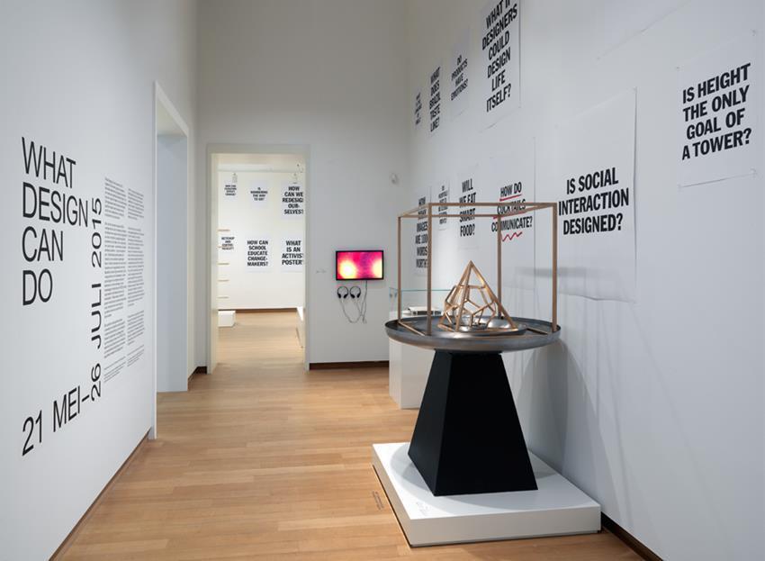 "What Design Can Do" at Stedelijk Museum Amsterdam (2015) Photo: Gert Jan Van Rooij "What Design Can Do" at Stedelijk Museum Amsterdam (2015) Photo: Gert Jan Van Rooij
