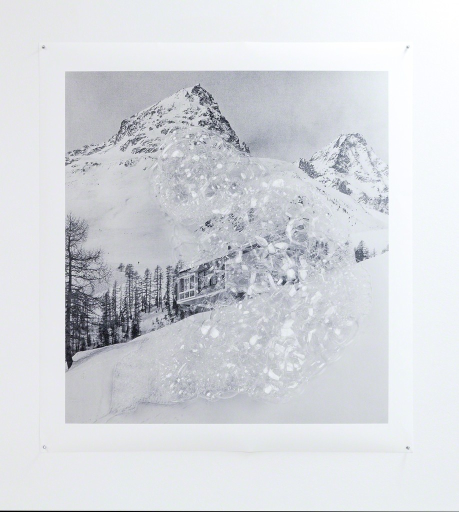 exhibition view: Holliday homes series, St Moritz, 2017 | archival pigment print on 220 gsm.Innova smooth Art paper, 124x112cm, ohne Rahmen | edition of 3, No. 1 exhibition view: Holliday homes series, St Moritz, 2017 | archival pigment print on 220 gsm.Innova smooth Art paper, 124x112cm, ohne Rahmen | edition of 3, No. 1