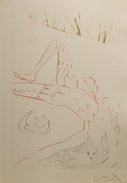Salvador Dalí, ‘Tristan et Iseult Tristan Wounded’, 1970, Fine Art Acquisitions