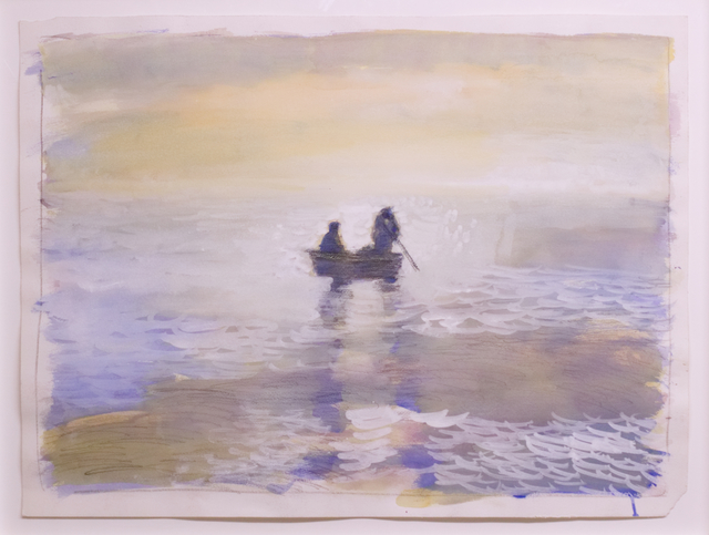 Paul Thek, ‘Untitled (seascape with rowboat)’, 1987, Mai 36 Galerie