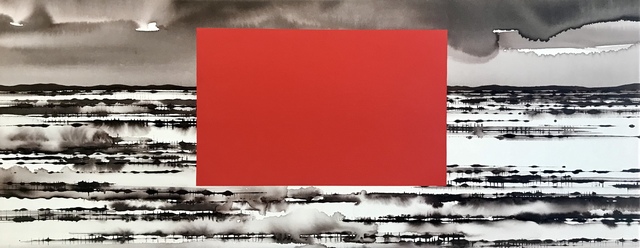 David Middlebrook, ‘China and I’, 2019, Painting, Ink and acrylic on canvas, Art Atrium