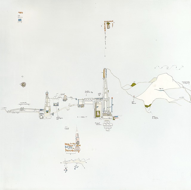 Gianfranco Baruchello, ‘Sostenere l'acrocoro: un hobby relativamente recente’, 1971, Il Ponte