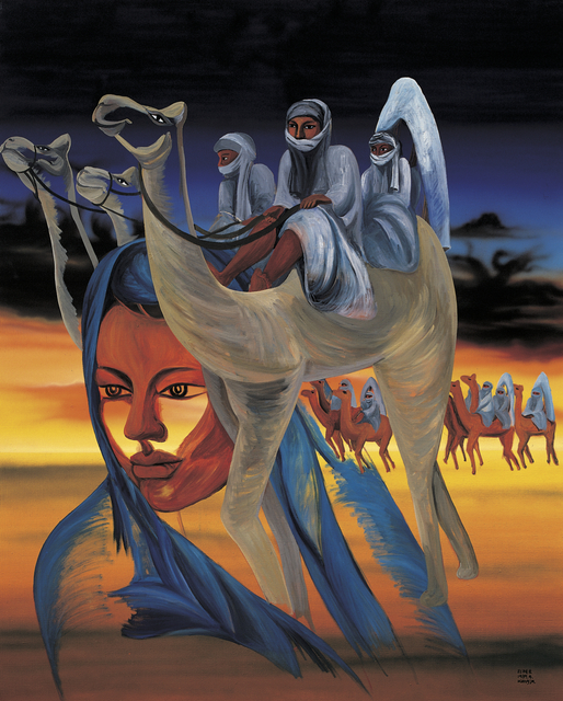 Kangja JUNG, ‘The Tuareg Tribe Crossing a Desert (Niger)’, 1989, Arario Gallery