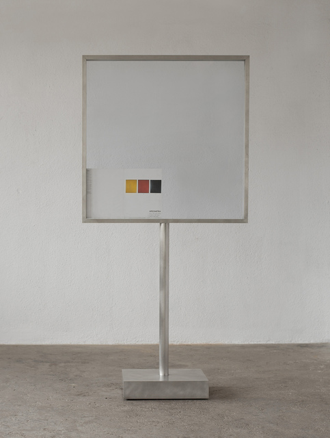 Perejaume, ‘Hipsometria Rodchenko’, 1995, Galería Joan Prats