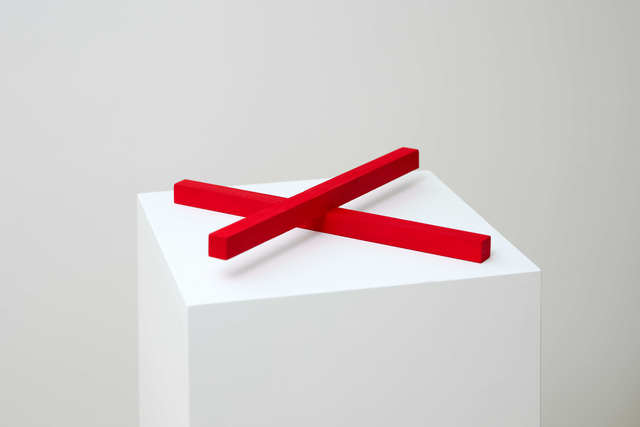 Mózes Márton Murányi, ‘Red Cross’, 2018, Sculpture, TRAPÉZ