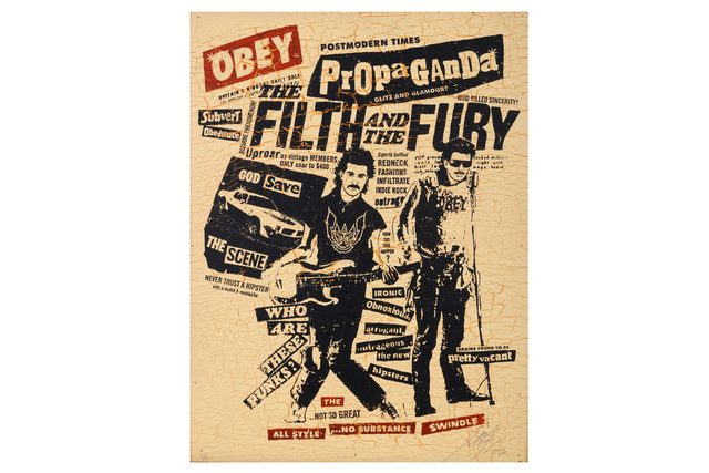 Shepard Fairey, ‘The Filth and the Fury’, 2006, Chiswick Auctions