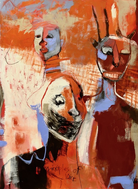 Vikki Drummond, ‘PRINCIPLES OF VOICE’, 2019, Painting, Acrylic on paper, ARTE funktional
