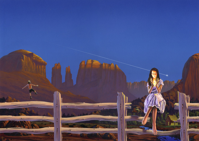 Mark Harrison, ‘The People Collection’, ca. 1990, Painting, Acrylic on board, IX Gallery