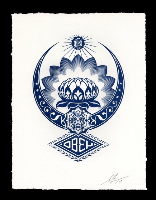 Shepard Fairey (OBEY), ‘Lotus Ornament’, 2017, Dope! Gallery