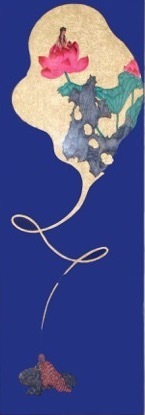 Yao Jui-chung 姚瑞中, ‘Dreamy: See You in my Dream’, 2010, Painting, Handmade paper, ink, gold leaf and acrylic, Michael Goedhuis