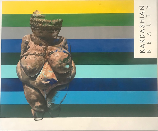 Grandits Martin, ‘Venus of Manhatten’, 2017, Other, Oil Acrylic on canvas, Rudolf Budja Gallery