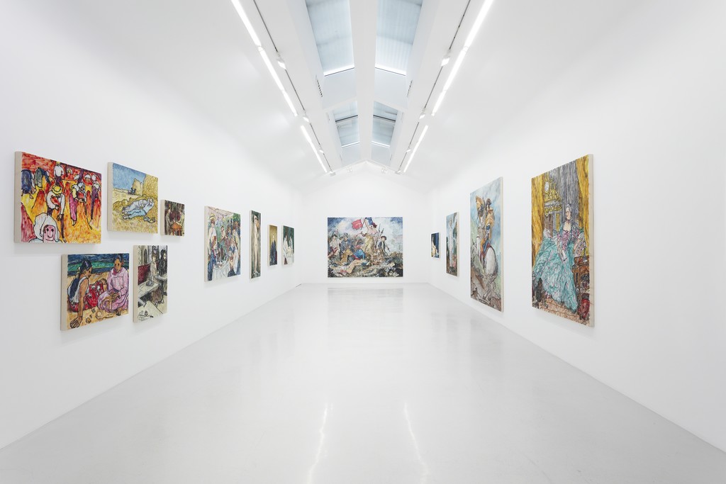 View of the exhibition “French Fries with Mayo” at Perrotin Paris (September 2 – 22, 2018)
Photo: Claire Dorn
© Courtesy Perrotin, Kaikai Kiki
View of the exhibition “French Fries with Mayo” at Perrotin Paris (September 2 – 22, 2018)
Photo: Claire Dorn
© Courtesy Perrotin, Kaikai Kiki
