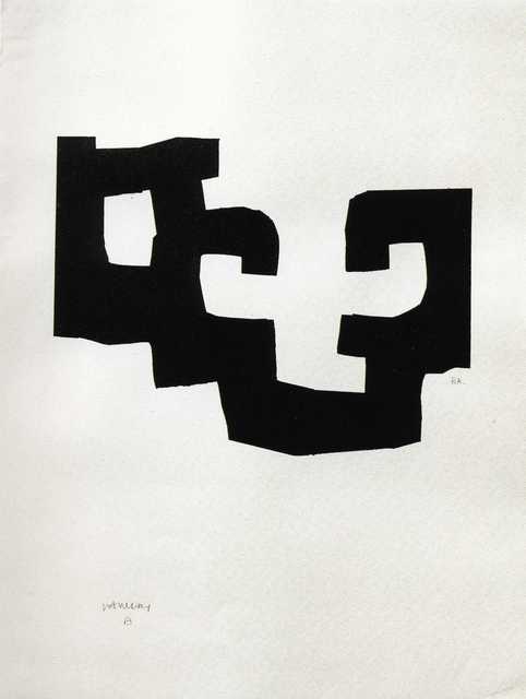 Eduardo Chillida, ‘Barcelona III’, 1974, Print, Lithograph, Galeria Joan Gaspar