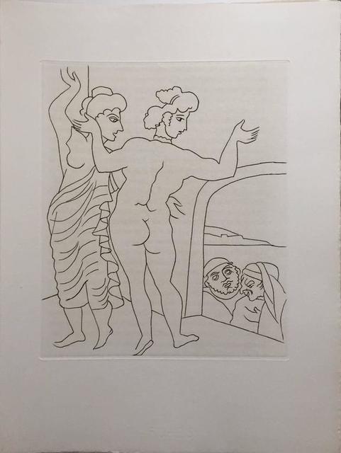 André Derain, ‘Erotic Etching from Le Satyricon’, 20th Century, Lions Gallery