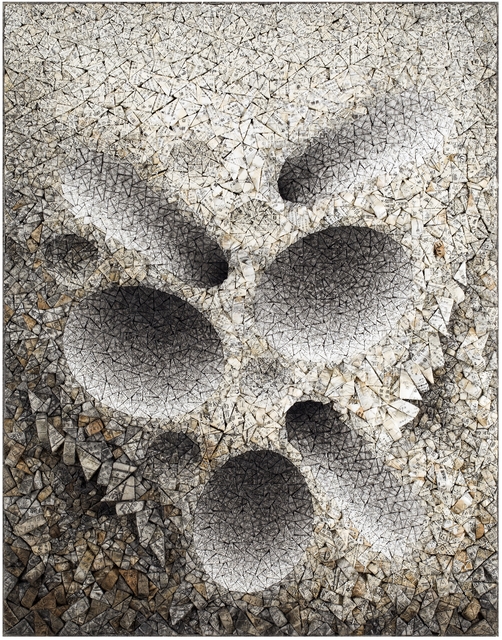 Chun Kwang Young, ‘Aggregation 16 - JA303’, 2017, Sculpture, Mixed media with Korean mulberry paper, Sundaram Tagore Gallery