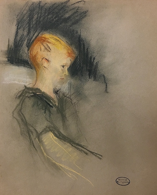 Margery Austen Ryerson, ‘Study of a Boy’, ca. 1930, Lawrence Fine Art