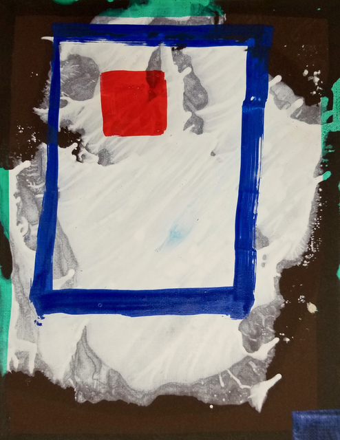 Daniel Martin Sullivan, ‘Too Much TV’, 2021, Drawing, Collage or other Work on Paper, Oil and Acrylic on Paper, The Art House