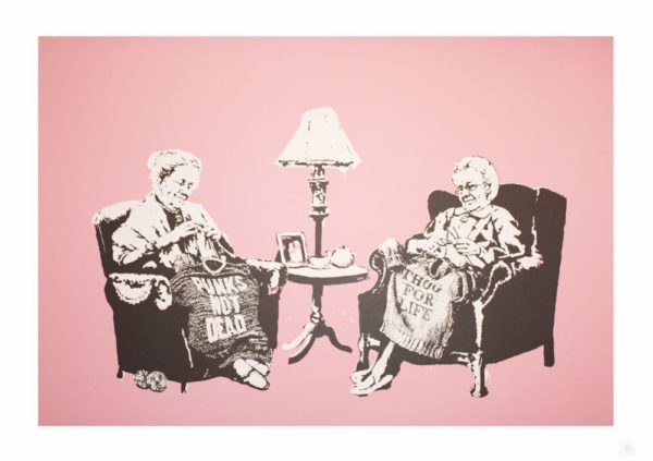 Banksy, ‘GRANNIES’, 2006, Marcel Katz Art