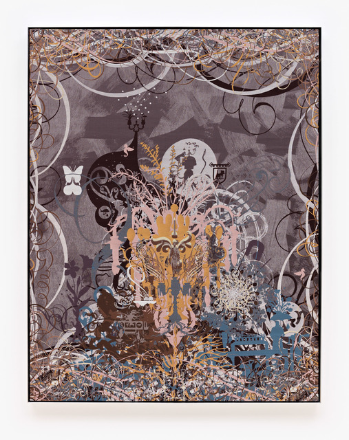 Ryan McGinness, ‘Untitled (Woven Mindscape III)’, 2015, Textile Arts, Woven Silk, Pace Prints