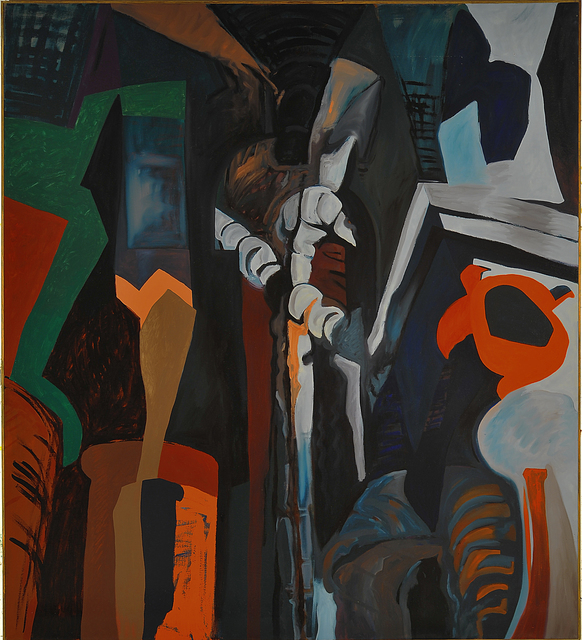 Leopold Plotek, ‘The Winners' Circle’, 1990, Painting, Oil on canvas, Corkin Gallery