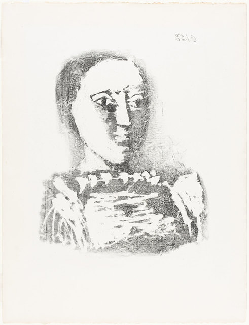 Pablo Picasso, ‘LE CHANDAIL BRODÉ (B. 729)’, 1953, Print, Lithograph on Arches paper, Doyle
