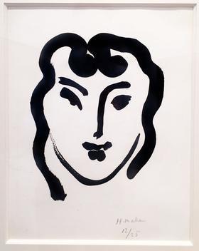 Henri Matisse, ‘Patitcha Souriante ’, 1947, Print, Aquatint Engraving, Leslie Feely
