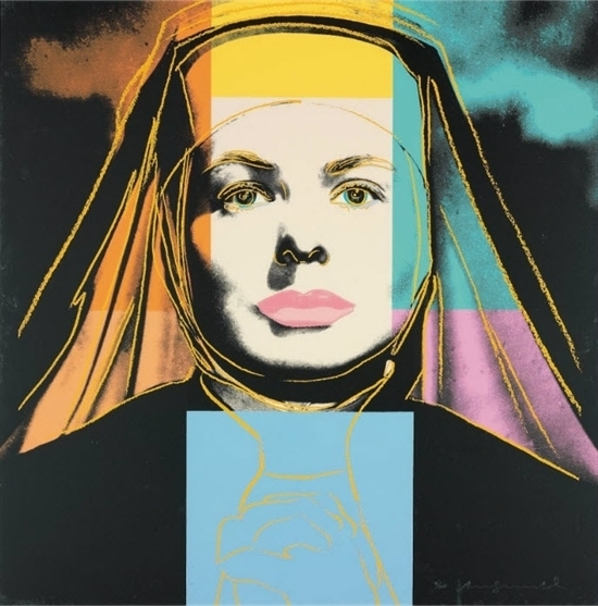 Andy Warhol, ‘Ingrid Bergman: The Nun (F&S.II.314)’, 1983, Robin Rile Fine Art