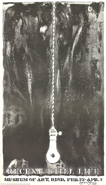 Jasper Johns, ‘Recent Still Life (Light Bulb)’, 1968, Print, Lithograph, ArtWise