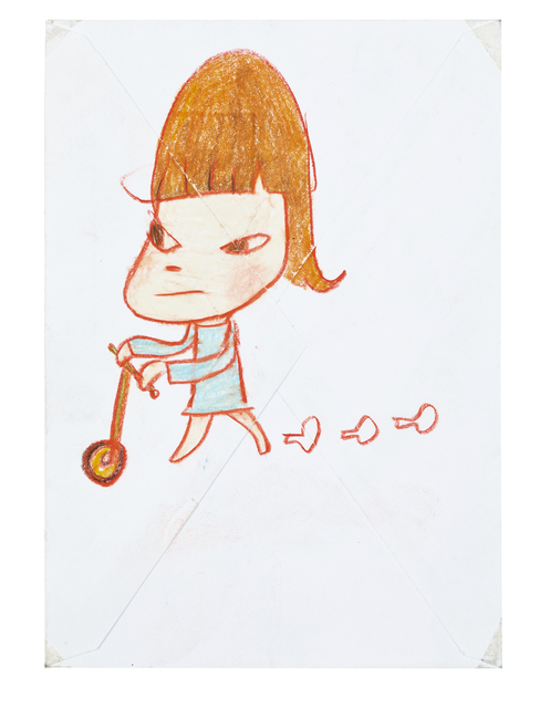 Yoshitomo Nara, ‘Girl with Scooter’, Seoul Auction