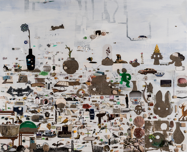 Liu Shih-Tung, ‘Sea Level is Rising III’, 2020, Painting, Mixed media on canvas, Lin & Lin Gallery
