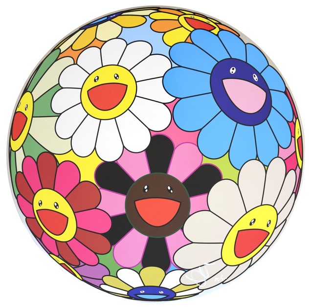 Takashi Murakami, ‘Takashi Murakami, Flower Ball (algae blue), 2013’, 2013, Shapero Modern