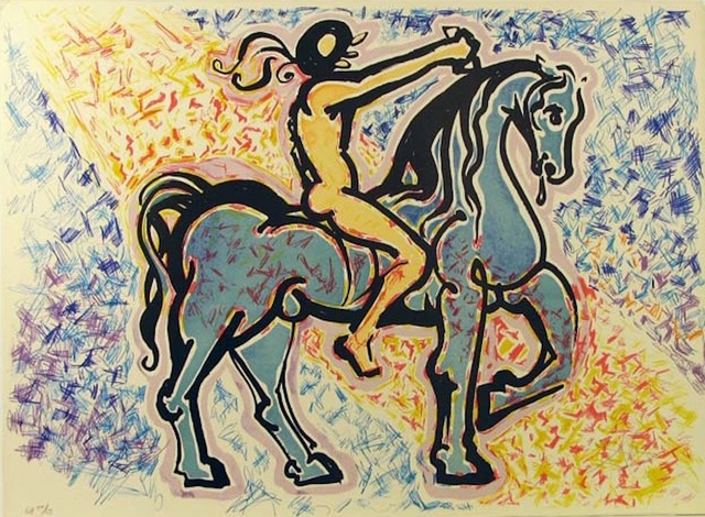 Salvador Dalí, ‘La Jungle Humaine - Le Cavalier’, 1976, Gregg Shienbaum Fine Art