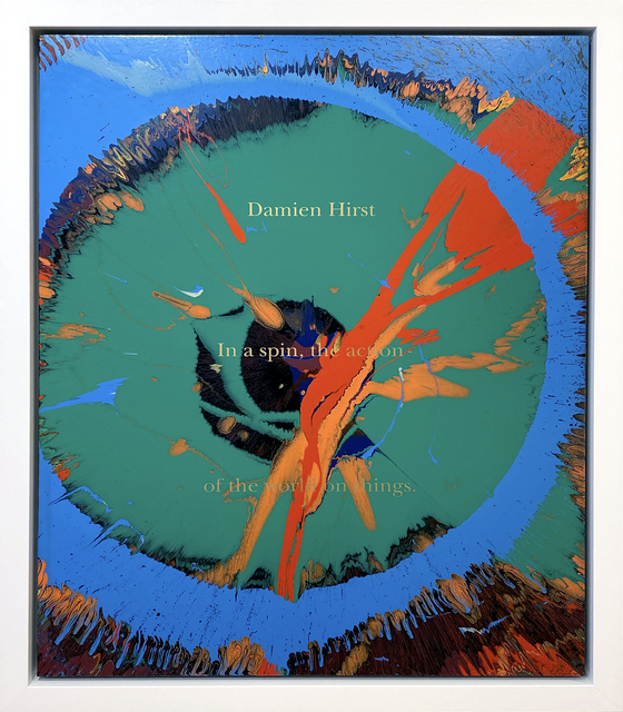 Damien Hirst, ‘Unique Spin (portfolio cover for In a Spin, The Action of the World on Things)’, 2002, DTR Modern Galleries