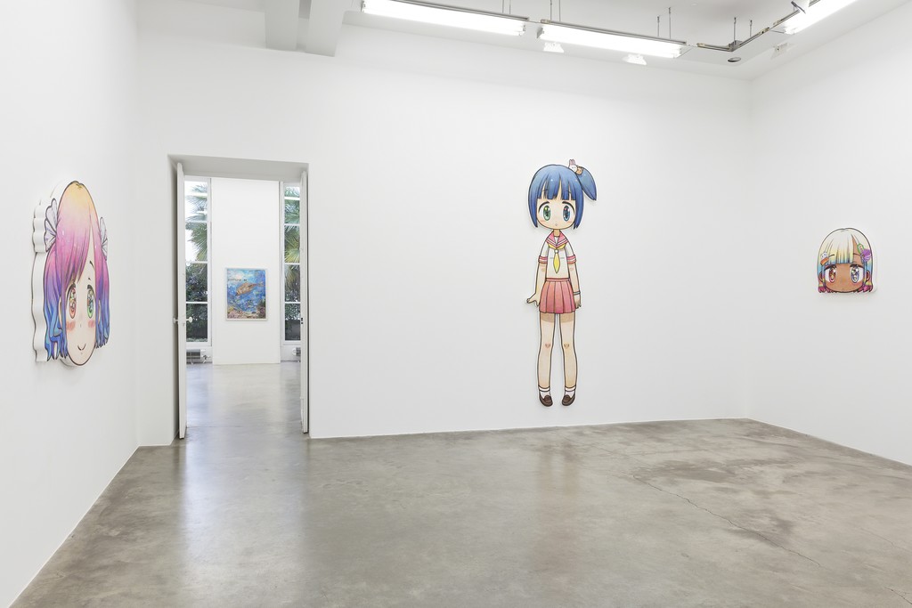 View of Mr's exhibition "Mr's Melancholy Walk Around the Town" at Perrotin Paris. ©2018 Mr./Kaikai Kiki Co., Ltd. All Rights Reserved. Courtesy Perrotin. Photo Claire Dorn. View of Mr's exhibition "Mr's Melancholy Walk Around the Town" at Perrotin Paris. ©2018 Mr./Kaikai Kiki Co., Ltd. All Rights Reserved. Courtesy Perrotin. Photo Claire Dorn.