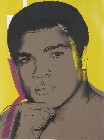 Andy Warhol - Muhammad Ali: One Plate, from Muhammad Ali (F. & S. 182)