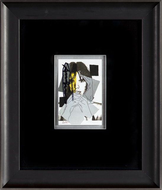 Andy Warhol, ‘Mick Jagger FS.II.147 Gallery Invitation Announcement’, 1975, Modern Artifact