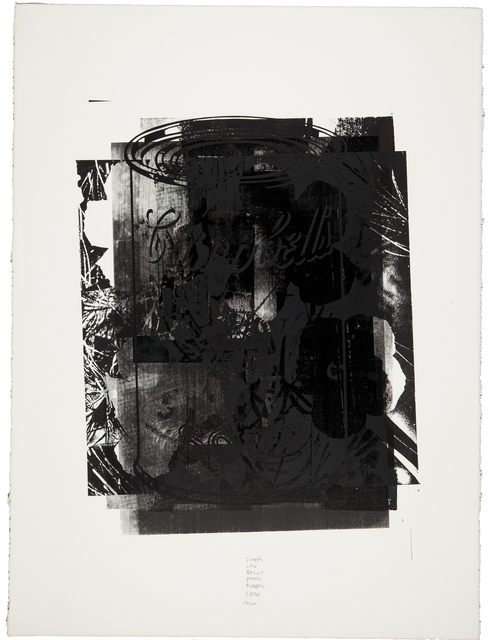 Andy Warhol, ‘Untitled (See F. & S. II.120)’, 1974, Print, Screenprint in black on paper, Christie's Warhol Sale