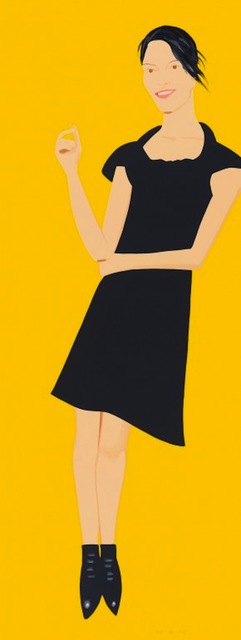 Alex Katz, ‘Black Dress Portfolio - Carmen’, 2015, Gregg Shienbaum Fine Art