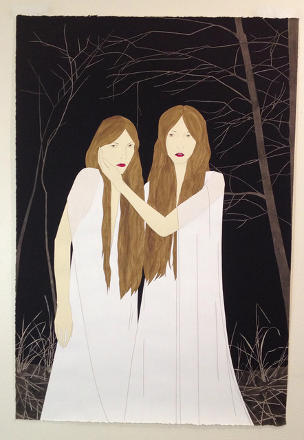 Marci Washington, ‘Escape From the Tomb’, 2013, Painting, Watercolor, gouache on paper, Rena Bransten Gallery